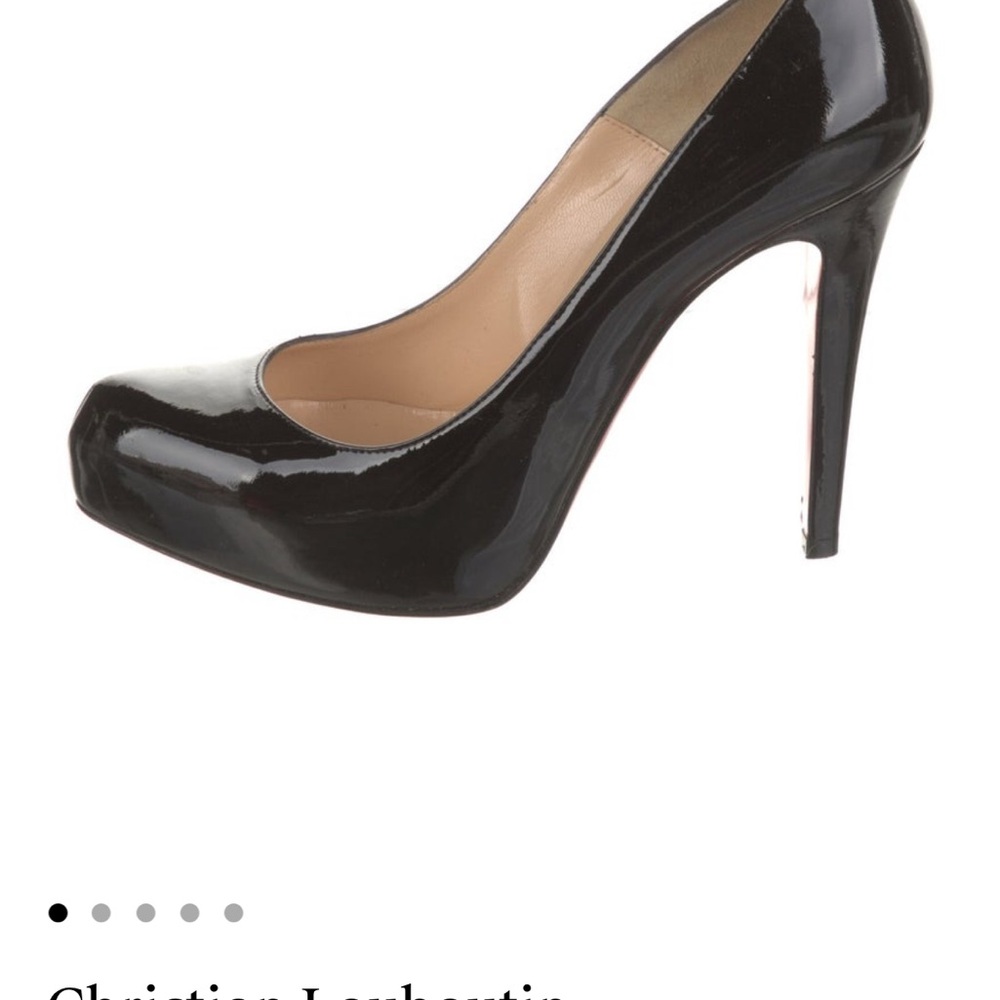 Christian Louboutin Black Stiletto Heels